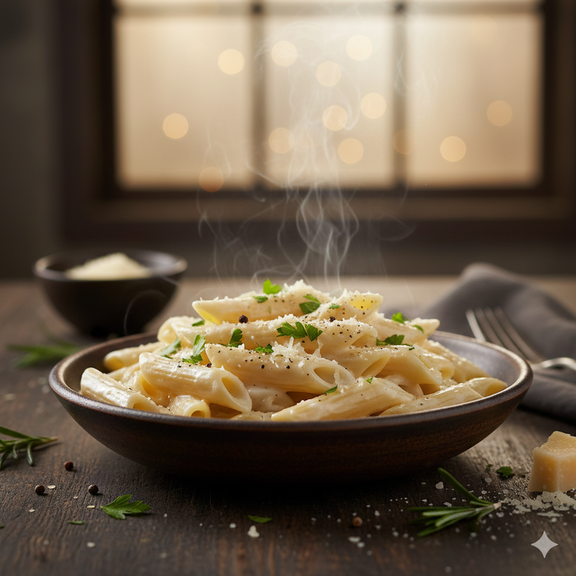 White Sauce Pasta